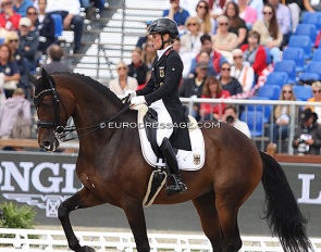 Helen Langehanenberg and Annabelle at the 2021 European Championships :: Photo © Astrid Appels