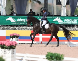 Christin Simonson and Zeaball Diawind at the 2023 CDI-W Palm Beach Derby :: Photo © Astrid Appels