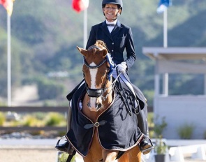 Tina Caldwell and Lagerfeld K at the 2023 CDI Temecula :: Photo © Terri Miller