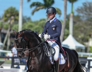 Endel Ots and King's Pleasure at the 2023 CDN Wellington :: Photo © Sue Stickle