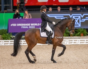 Alisa Glinka and Aachen at the 2022 World Cup Finals :: Photo © Dirk Caremans