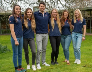 The five selected dressage riders for the BEF Podium Potential Pathway programme 2023–2025 :: Photo © British Dressage