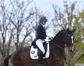Sophia Doheny and Enrico at the 2023 CDN Le Mans
