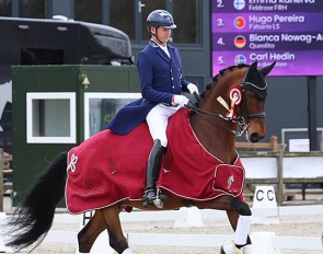Carl Hester and Fame at the 2023 CDI Tolbert :: Photo © Top Dressage Tolbert
