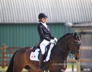 Maria Takada and Britania at the 2021 CDI Grote Brogel :: Photo © Astrid Appels