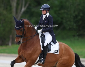 Mary Hanna and Calanta at the 2022 CDI Troisdorf :: Photo © Astrid Appels