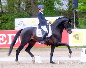 Beatrice Hoffrogge and Zuperman OLD at the 2023 CDN Bielefeld :: Photo © Thomas Hartwig