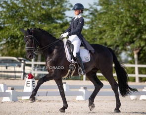 Celine Wagner and Don Diego at the 2023 CDI Camarma de Esteruelas :: Photo © Lily Forado