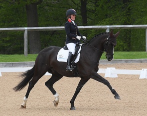 Sophie Wells and Don Cara :: Photo © British Dressage