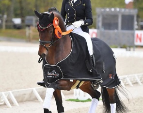 Krista Kolijn on Ma Belle at the 2023 CDI Le Mans :: Photo © Les Garennes