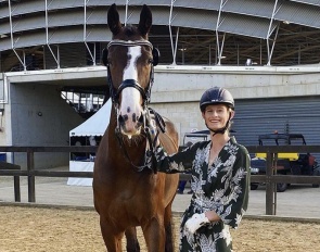 Tanisha Ryan with Prequel at the 2023 CDI Sydney :: Photo © private