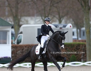 Jessica McConkey and Wilson Stensvang at the 2023 CDI Aachen Festival 4 Dressage :: Photo © Astrid Appels