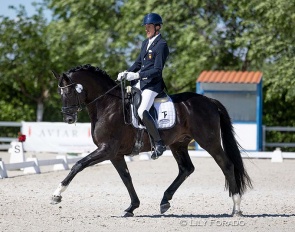 Juan Manuel Acosta on Saltes TR at the 2023 CDI Camarma de Esteruelas :: Photo © Lily Forado
