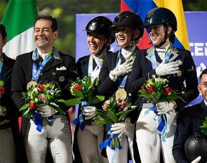 Colombia wins team gold at the 2023 Central American and Caribbean Games :: Photo © Juan Manuel Photography