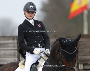 Johanne Kofod Jensen and Frida Gold at the 2023 CDI Sint-Truiden :: Photo © Astrid Appels