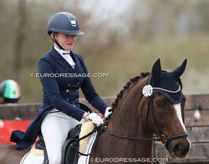 Antonia Richter on Fior Da Liso at the 2023 CDI Sint-Truiden :: Photo © Astrid Appels