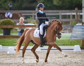 Salome Bartz and Derano B at the 2023 CDI Grote Brogel :: Photo © Astrid Appels