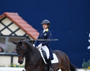 Samantha Chan and Fierro at the 2023 CDI Hagen :: Photo © Astrid Appels