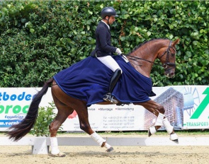 Timo Kolbe and Biden were a league of their own in the Bundeschampionate qualifier at the 2023 CDN Marl :: Photo ©  LL-foto.de 
