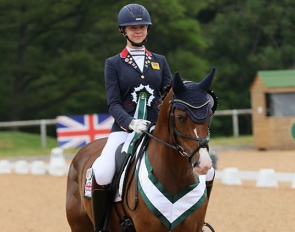 Sofia Games and WS Jackson at the 2023 CDI Wellington Heckfield :: Photo © private