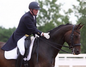 Harper Mackenzie on Westeross at the 2016 CDN Caledon :: Photo courtesy M2 Dressage