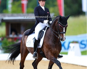 Astrid Neumayer and Rodriguez at the 2018 CDI Fritzens :: Photo © Astrid Appels
