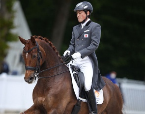 Ryunosuke Kuroda and Belattre DES at the 2021 CDIO Compiègne :: Photo © Astrid Appels