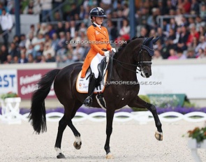 Lynne Maas and Electra at the 2023 CDIO Aachen :: Photo © Astrid Appels