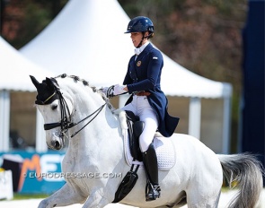 Maria Amaral on Hot Hit OLD at the 2023 CDI Hagen :: Photo © Astrid Appels