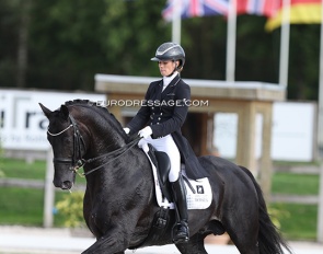 Reigning World Champions Charlotte Fry and Glamourdale will be seeking a European Champion's title in Riesenbeck. Here they are competing at the 2023 CDI Kronenberg two weeks ago :: Photo © Astrid Appels