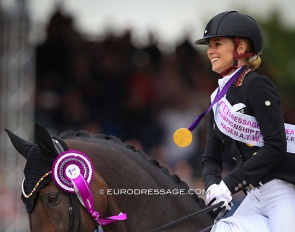 Will Jessica von Bredow-Werndl renew her 2021 European Champion's title in Riesenbeck? :: Photo © Astrid Appels