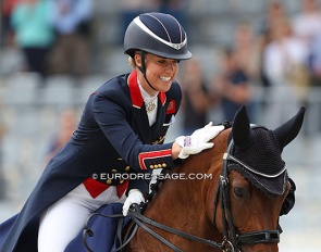 Charlotte Dujardin returns to the CHIO Aachen on 30 September 2023 for a Masterclass. Tickets are available :: Photo © Astrid Appels