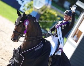 Jessica von Bredow-Werndl and Dalera BB win the Grand Prix Special at the 2023 European Championships :: Photos © Astrid Appels