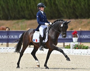 Bandro Hit Linaro at the 2023 European Pony Championships in Le Mans