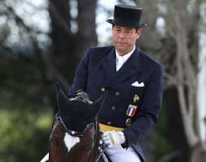 Jacques Albeck on Collin at the 2013 CDIO Vidauban :: Photo © Astrid Appels