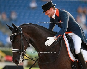 Edward Gal and Undercover at the 2015 European Championships where they were instrumental in Team Holland winning gold :: Photo © Astrid Appels