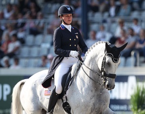 Adrienne Lyle and Harmony's Duval at the 2019 CDIO Aachen :: Photo © Astrid Appels