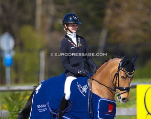 Liezel Everars and FS Capelli De Niro at the 2021 CDI Opglabbeek :: Photo © Astrid Appels