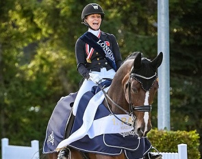 Charlotte Lenherr and Sir Stanley W are the 2023 Swiss Grand Prix Champions :: Photo © A. Stuppia