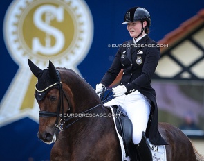 Marina Mattsson and Helix at the 2023 CDI Hagen :: Photo © Astrid Appels