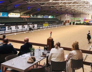 Rieky Young demonstration during the 2023 IDRC / IDTC General Assembly at the Azelhof in Lier, Belgium :: Photo © Guillaume Ducos