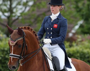 Hannah Biggs and Weltzin at the 2013 CDI Roosendaal :: Photo © Astrid Appels