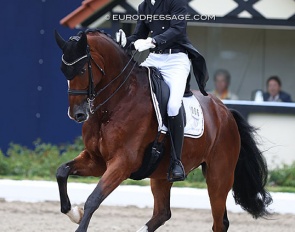 Daniel Bachmann Andersen and Zippo M.I. at the 2022 Aachen Dressage Days in Hagen :: Photo © Astrid Appels