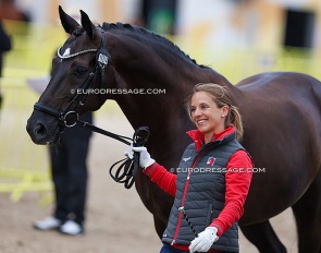Carla Aeberhard at the 2022 World Championships in Herning :: Photo © Astrid Appels