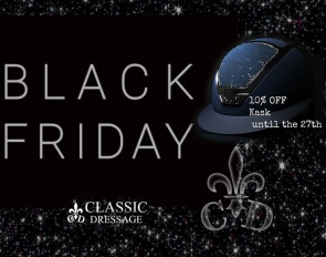 Black Friday deals in the webshop of Classic Dressage