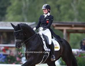 Hayley Watson-Greaves and Rubins Nite at the 2018 CDI Fritzens :: Photo © Astrid Appels