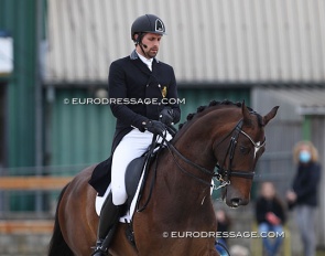 Thibault Vandenberghe and Santiago Song at the 2021 CDI Grote Brogel :: Photo © Astrid Appels