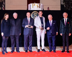 P.S.I. Awards: Dr. Katharina Winkelhues, Paul Schockemöhle, Prof. Dr. h.c. Martin Richenhagen, Frederic Wandres, Ulli Kasselmann and Dr. Dietrich Plewa