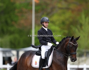 Benedek Pachl and Donna Friderika at the 2023 CDIO Compiegne :: Photo © Astrid Appels