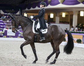 beata Stremler and Fürstin Bea win the 2023 Louisdor Cup Final in Frankfurt :: Photo © Petra Kerschbaum